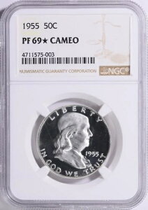 1955N tNn[t NGC PF69 X^[JI uAgzCg POP 10/0
