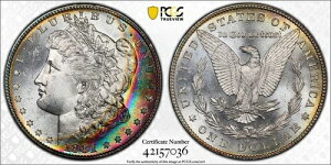 1881 S PCGS/MS64+/CAC �����X�^�[�N���Z���g�g�[�� �����K���V���o�[�h��