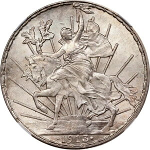 LVR: Estados Unidos 1913 "Caballito" Peso NGC MS-64BۓIȕ΂ɋ߂I