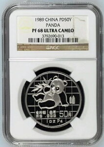 1989�N 1�I���X ������ �p���W�E�� 50�� �v���[�t �p���_�R�C�� NGC PF68 �E���g���J���I