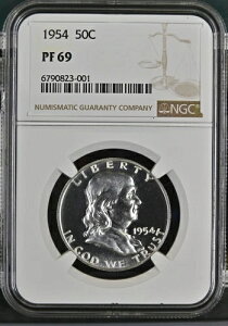 1954�N P �n�[�t�_���[ �t�����N���� NGC PF-69