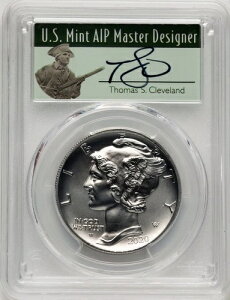 2020-W パラジウム イーグル 1オンス バーニッシュド FDI トーマス クリーブランド PCGS MS70