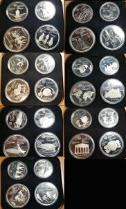 �J�i�_ 1976 �I�����s�b�N �v���[�t �V���o�[ 28���Z�b�g �P�[�X���z���_�[�t���A���ׂăW�F���v���[�t