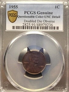 1955/55 J[ EB[g Zg _u_C PCGS { NGX`iuJ[ UNC ڍ