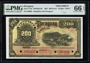 �p���O�A�C 200 �y�\ 1907 �W�{ 123s PMG 66 EPQ - ���Ɋ󏭁A3 ���m���Ă��܂��B