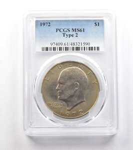 1972N AC[n[ 1h ^Cv2 MS61 PCGS *0963