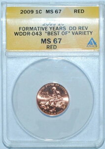 2009 ANACS MS67RD ���b�h FS-801 DDR WDDR-043 �_�u���_�C ���o�[�X �����J�[���Z���g