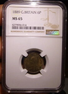 1889N CMX 6yX 6yX NGC MS65