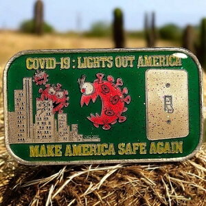 CMG�~���g COVID-19 ���C�g�A�E�g�A�����J 1�I���X 999 �V���o�[�G�i�����o�[ �X�p�[�N���O���[��