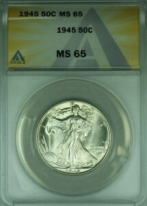 1945NEH[LOEoeBEVo[En[th 50Zg ANACS MS-65 (44A)