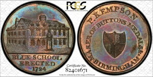1790�N�R���_�[�g�[�N�� PCGS MS-64 BN DH-194 �E�H���b�N�V���[�A�P���v�\���Y���C���{�[�g�[�j���O