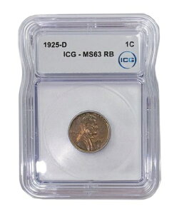 1925N -D J[ BU Zg 1Zg MS63 RB ICG (AP-23018)