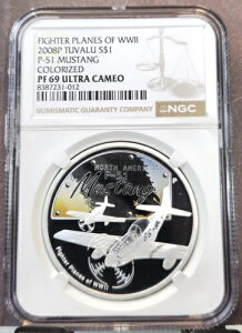 2008N co Vo[ 1h 񎟐E퓬@ P51 }X^O NGC PF 69 EgJI