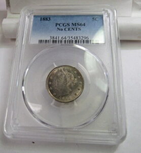 AJO 1883N 5Zg oeB jbP PCGS MS64 ZgȂ *
