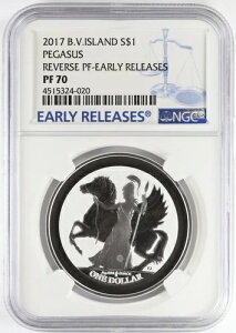 2017�N �C�M���X�̃��@�[�W������ 1�I���X �y�K�T�X �V���o�[ ���o�[�X �v���[�t NGC PF70 .999 �h�� 1