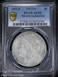 1921-S 1h K PCGS AU 55 | G[: \ʃ~l[gH