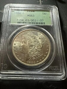 1884-O PCGS mS63 OGH Gen 3.0 ɂꂢȃtB[h Be[W
