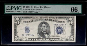 1934N D $5h u[V[ Vo[ؖ PMG 66 EPQ WF VAԍ R41621790A