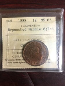 Ji_ - 1888 N[W Zg - ICCS MS63RB - `R[g uE̕\!