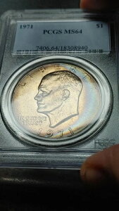 1971N AC[n[h 1h PCGS MS64 OC{[g[ 2880