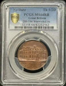 1790�N�R���_�[�g�[�N�� PCGS MS-64 RB DH-194 �E�H���b�N�V���[�A�P���v�\���Y