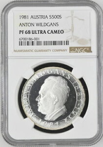 1981N I[XgA  500VO AgEBhKX v[t - NGC PF-68 EgJI