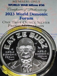 2023-1�I���X �v���[�t�V���o�[ WORLD DEMONIC FORUM COA���� �V���o�[�V�[���h Wef Klaus