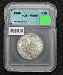 1936�N �v���r�f���X ���[�h�A�C�����h/�W�����E�E�B���A���Y 300���N�L�O�n�[�t ICG MS 65 3XN9