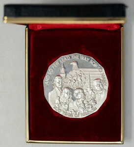 ハミルトンミント 13植民地 200周年記念 自由の銀メダル 2.625オンス DC-7136