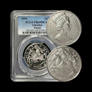 �W�u�����^���B1994�N�A14 ECU�A�V���o�[ - PCGS PR69 - �g�b�v�|�b�v?? �i�C�g�i�|���h�Ȃ��j