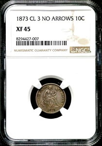 1873N 10Zg Ȍ^Ȑ__C -  3 - Ȃ - NGC XF 45 CC368