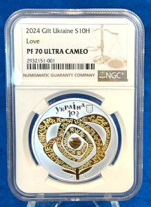 2024�N�E�N���C�i10�O���u�i��݃v���[�t����LOVE NGC PF 70�E���g���J���I