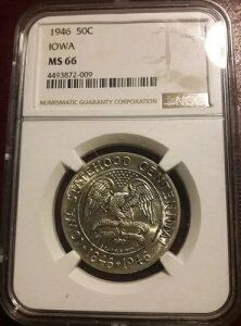 1946N NGC MS66 ACILO n[th MS 66 50Zg
