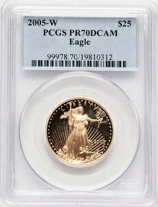 2005-W v[t S[h C[O 1/2 IX u[x PCGS MS70