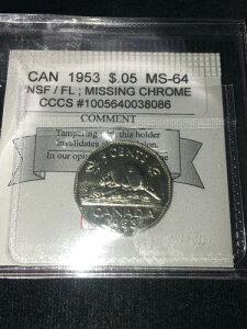 1953N NSF/FL N[RC}[g MS-64 O[hAJi_ Zg 5 / CCCS NX
