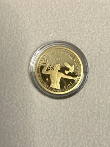 ギリシャ 100ユーロ ディアス、ゼウス 2014 金貨 プルーフ 金999%