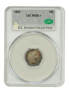 1903 10C CACG MS66+ ex: D.L. nZ - o[o[_C