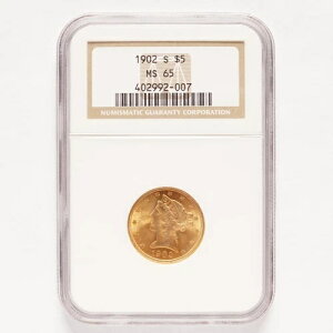 1902-S oeB 5h n[tC[O NGC MS65