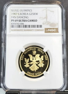 1987N ؍  25,000EH t@_X NGC PF 69 EgJI WFv[t