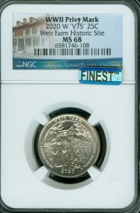 2020 W WEIR FARMS NH[^[ NGC MS68 MAC ōX|bgX V75 vCx[g *