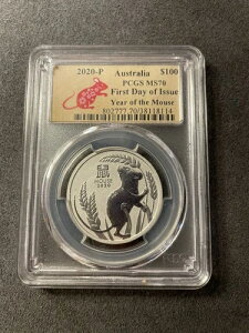 2020-P �v���`�i �I�[�X�g�����A �l�Y�~�N PCGS MS70