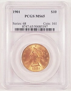 1901N 10h݃oeBAPCGS MS-65 FI C[O݁I