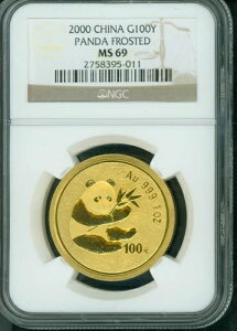 2000�N �t���X�e�b�h�S�[���h ������ �p���_ 1�I���X NGC MS69 ���� 100Y Yn 100�� G100Y 100Y