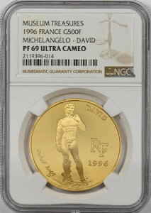 �t�����X 1996�N 500�t�������� NGC�v���[�t 69UC �~�P�����W�F���E�_�r�f���B0.999�I���X���݁B100