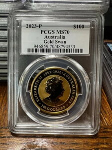 2023-P EguCNX I[XgA 100hS[h X 1IX  PCGS 70 p[Xǔs