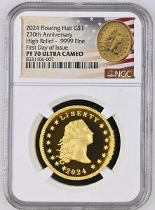 2024N S[h t[COwA_[ NGC PF-70 FDOI 230NLOnC[t