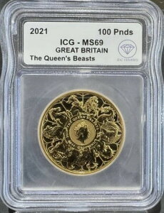 2021�N �p�� �N�C�[���Y�r�[�X�g �R���v���[�^�[�V���[�Y ICG MS69 - IDC�F�؍ς�