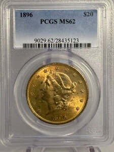 1896�N P �_�u���C�[�O�� ���o�e�B�w�b�h PCGS MS-62