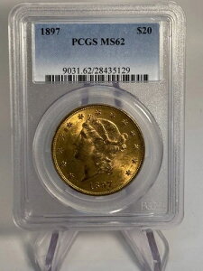 1897�N P �_�u���C�[�O�� ���o�e�B�w�b�h PCGS MS-62