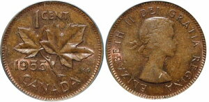 1955NJi_1ZgiXgbvȂANSFjPCGS MS64 BNBɂ߂Ċ󏭂ȃJi_EX[Zg